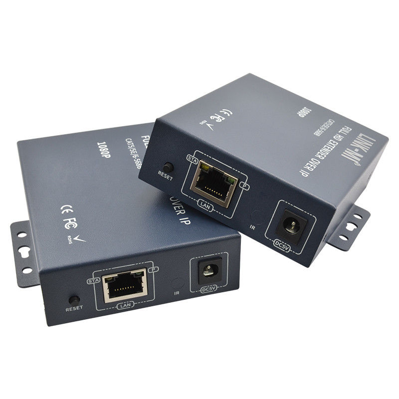 200M 1080p एचडीएमआई केवीएम एक्सटेंडरhdmi एचडीएमआई ओवर टीसीपी/आईपी लूप आउट पॉइंट टू मल्टी पॉइंट के साथ