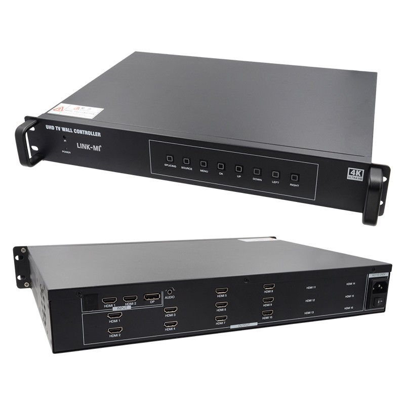 4K वीडियो वॉल स्प्लिटर HDMI1 2x5 स्प्लिसिंग HDMI2.0 HDMI1.4 DP इनपुट 4K@60Hz 4:4:4