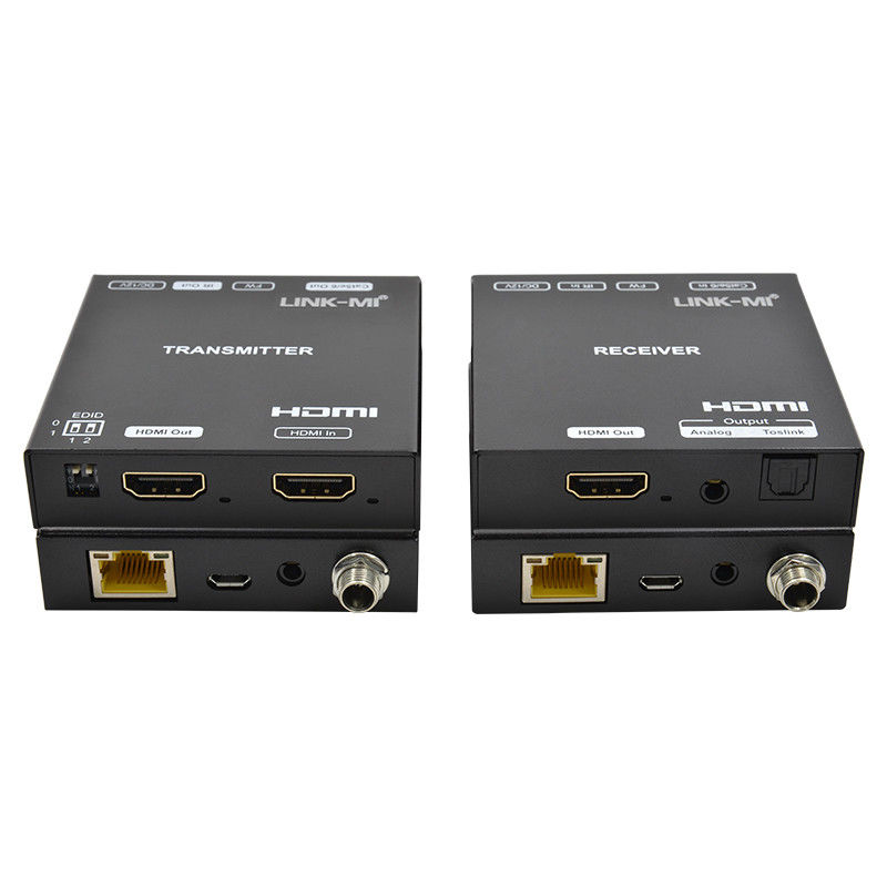 70M 4K KVM एचडीएमआई एक्सटेंडर लूप आउट सपोर्ट एचडीआर10 डुअल पीओसी एसपीडीआईएफ ऑडियो एक्सट्रैक्शन के साथ