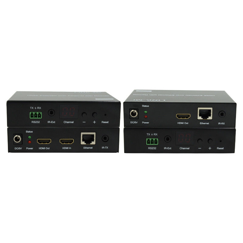 120M AV HDMI Over IP POE एक्सटेंडर समर्थन POE RS232 वीडियो HDMI एक्सटेंडर