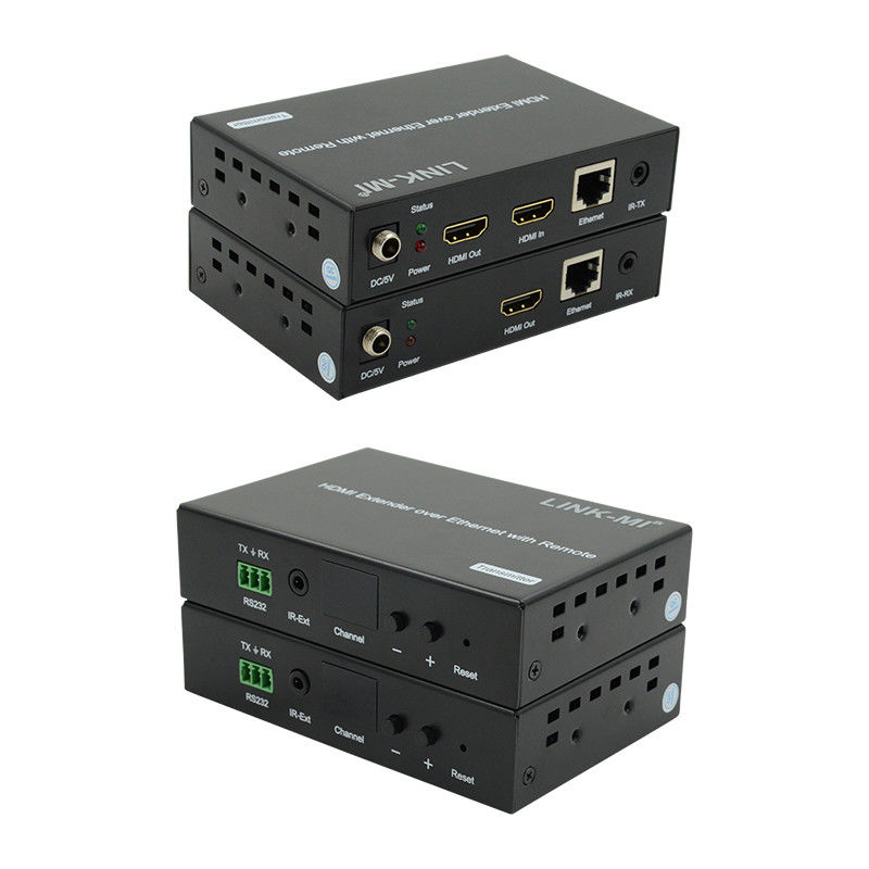 120M AV HDMI Over IP POE एक्सटेंडर समर्थन POE RS232 वीडियो HDMI एक्सटेंडर