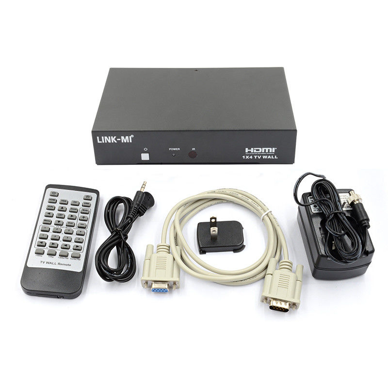 LM-TV04L HDMI 1x4 TV WALL समर्थन CVBS/VGA/HDMI/USB प्ले इनपुट स्रोत