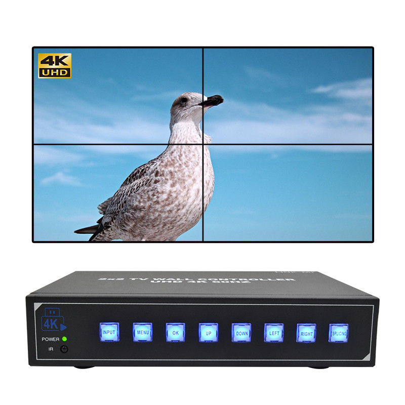 1X4 1X3 1X2 2X1 3X1 4X1 अधिकतम 3840x2160 60Hz इनपुट रिज़ॉल्यूशन के लिए यूएचडी टीवी वॉल प्रोसेसर