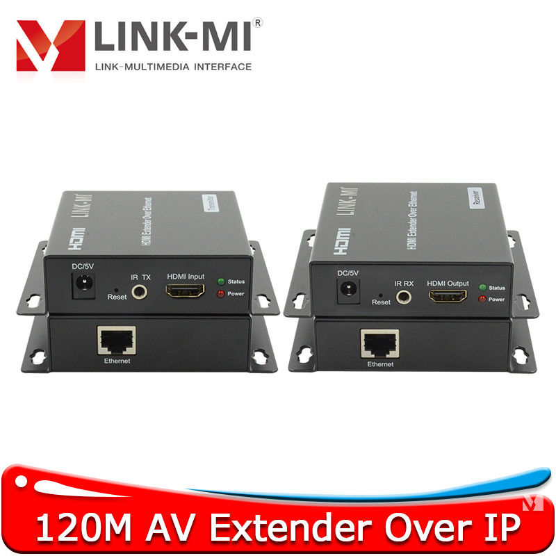 120M AV Over IP H.264 एन्कोडर 1x HDBT इनपुट के साथ TCP/IP पर विश्वसनीय ऑडियो और वीडियो ट्रांसमिशन के लिए